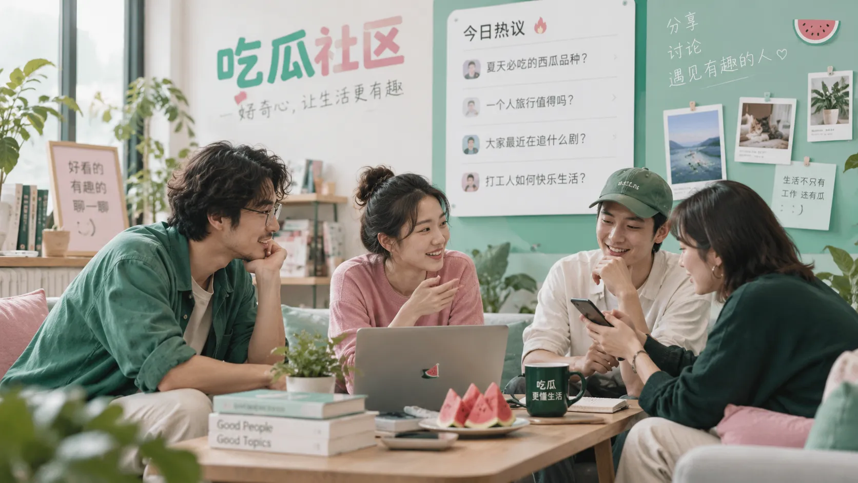 围绕热点话题的社区讨论
